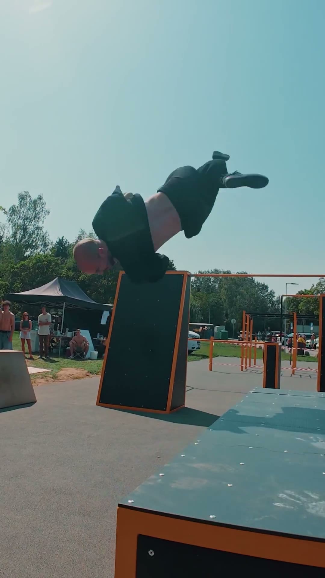 Big Street Session Senec – dronový záber s titulkom podujatia